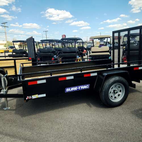 2025 Sure-Trac 5X10 STEEL HIGH SIDE UTILITY TRAILER