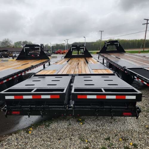 2025 Sure-Trac 8.5X25+5 HEAVY DUTY LOW PROFILE GOOSENECK TRAILER BEAVERTAIL DECKOVER