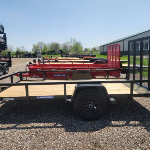 2026 Sure-Trac 6X12 TUBE TOP UTILITY IDLER