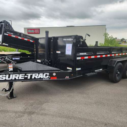 2027 Sure-Trac 7X14 PRO SERIES TELESCOPIC DUMP TRAILER