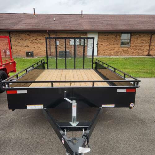 2025 Sure-Trac 7X12 STEEL HIGH SIDE  UTILITY TRAILER IDLER