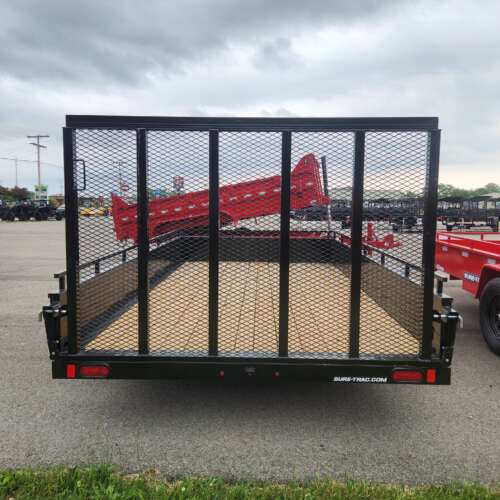 2025 Sure-Trac 7X12 STEEL HIGH SIDE  UTILITY TRAILER IDLER